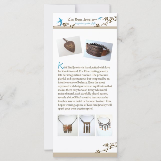 Kiki Bird Jewellery (Front)