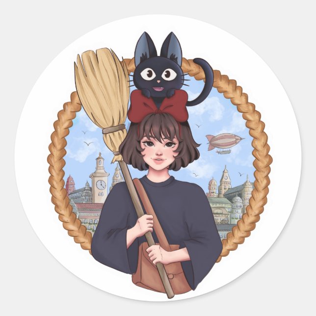 kiki sticker (Front)
