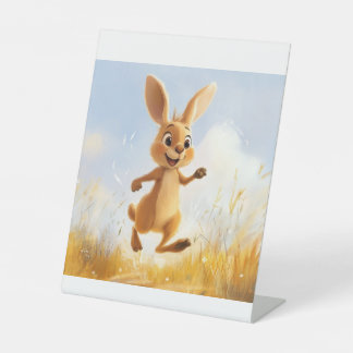 Kiki the Bunny Pedestal Sign