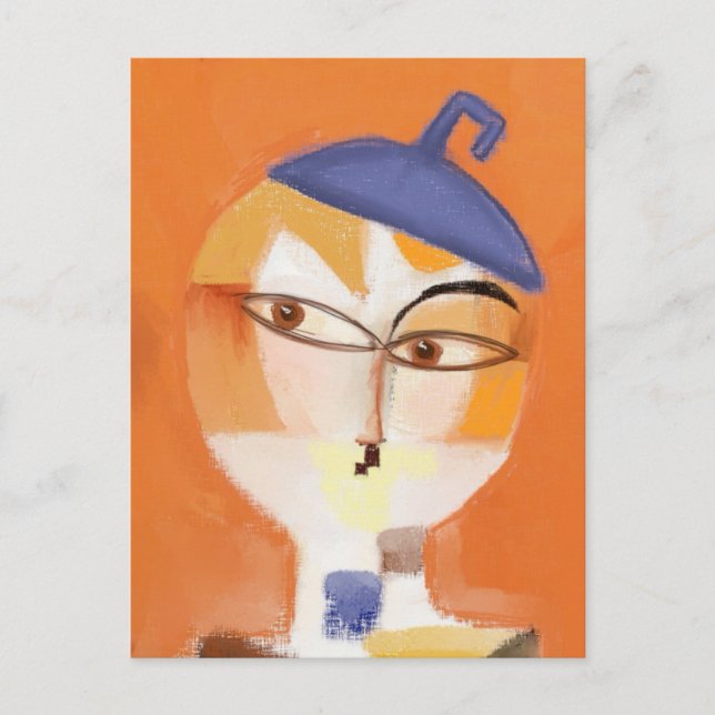 Kiki Was Koo-Koo For Klee Postcard (Front)