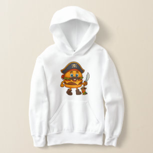KikiBurger le Pirate – Mascotte Alimentaire Mignon