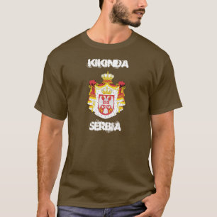 Kikinda, Serbia with coat of arms T-Shirt
