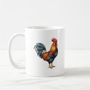 Kikiriki Rooster coffee mug