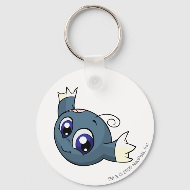 Kiko Blue Keychain (Front)