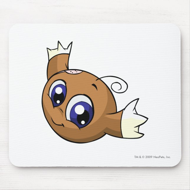 Kiko Brown Mouse Pad (Front)