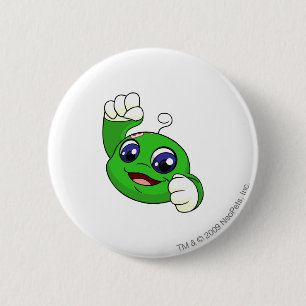 Kiko Green 2 Inch Round Button