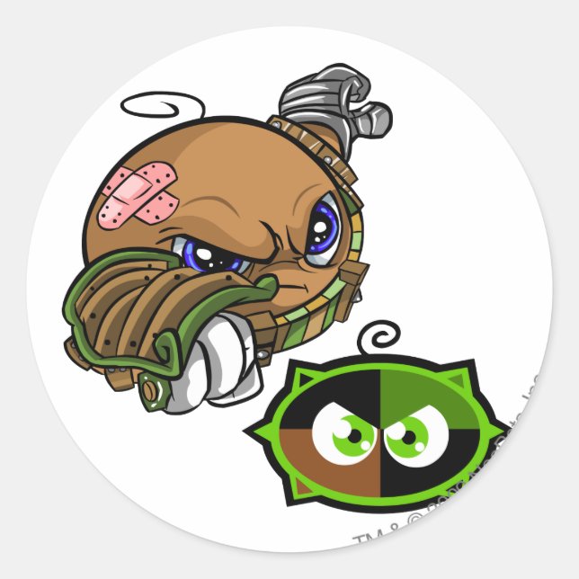 Kiko Lake Team Captain 1 Classic Round Sticker (Front)