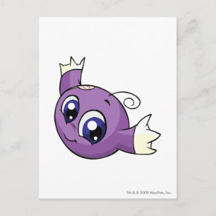 Kiko Purple Postcard