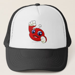 Kiko Red Trucker Hat