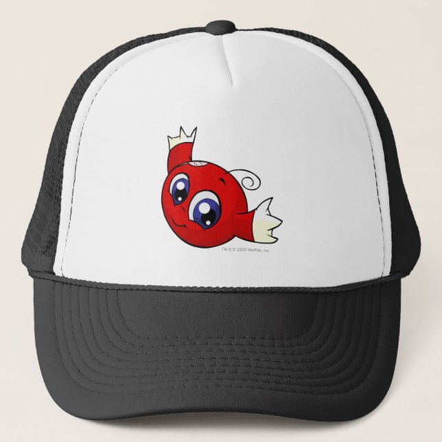 Kiko Red Trucker Hat (Front)