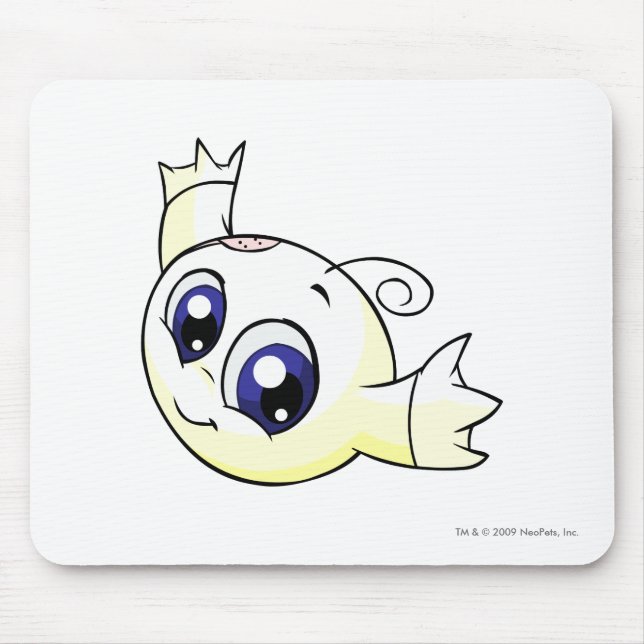 Kiko White Mouse Pad (Front)