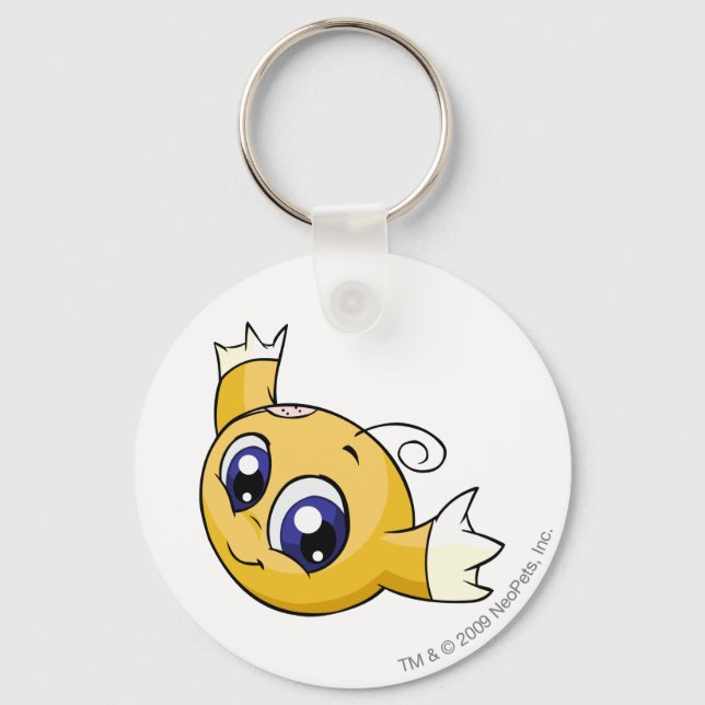 Kiko Yellow Keychain (Front)