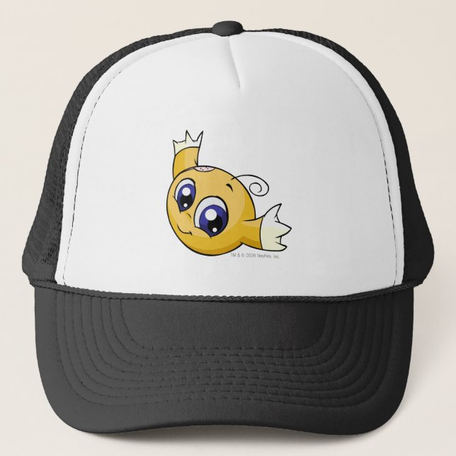Kiko Yellow Trucker Hat (Front)