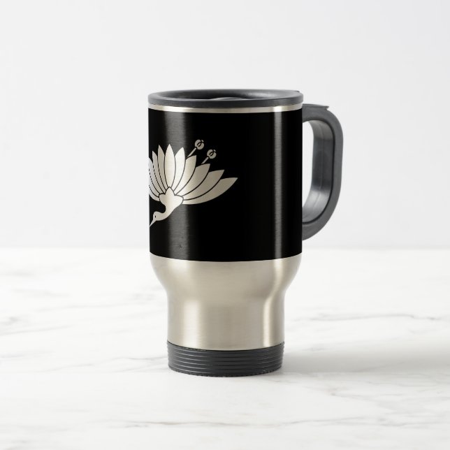 Kikutsuru Travel Mug (Front Right)