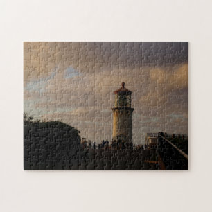Kilauea Lighthouse at Dusk Jigsaw Puzzle