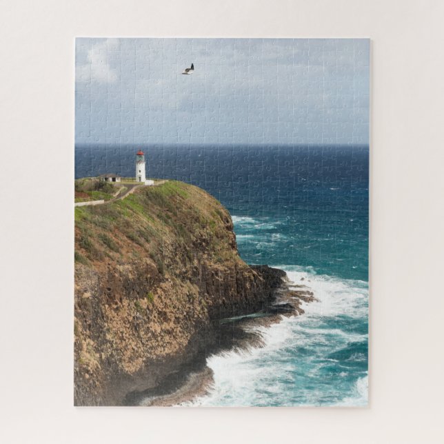 Kilauea Lighthouse, Kauai, HI Jigsaw Puzzle (Vertical)