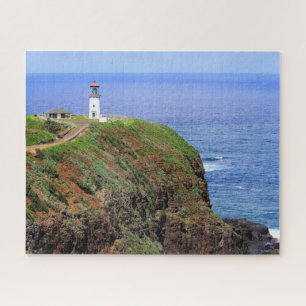 Kilauea Lighthouse on Kauai Jigsaw Puzzle