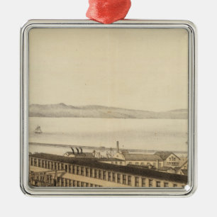 Kilburn and Gates Cottage furniture manufactory Metal Ornament