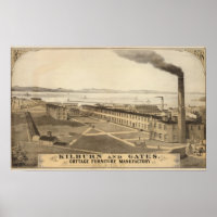 Kilburn and Gates Cottage furniture manufactory