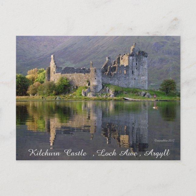 Kilchurn Castle Postcard (Front)