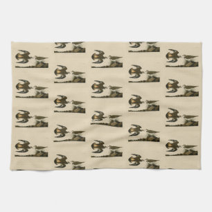 Kildeer Plover (Killdeer) Audubon Birds of America Kitchen Towel
