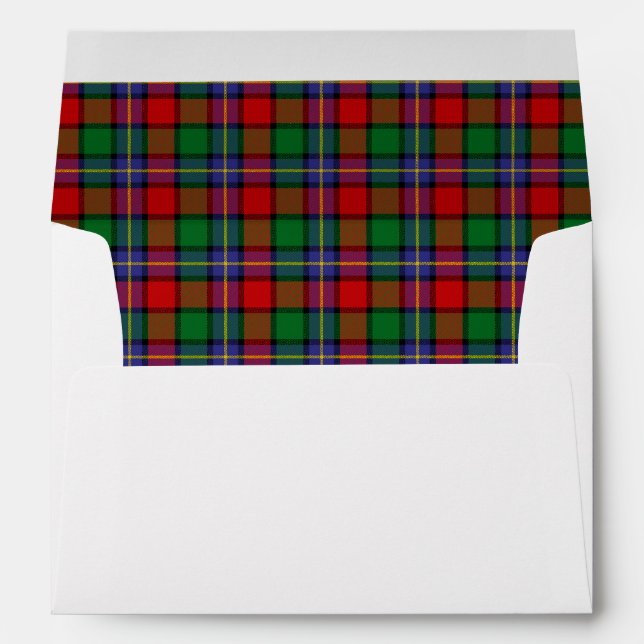 Kilgore Tartan Wedding Envelopes (Back (Bottom))