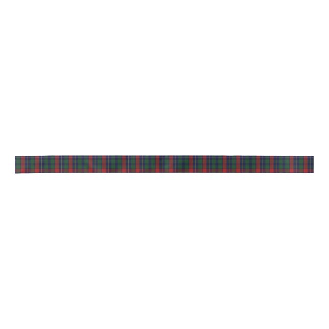Kilgour Clan Tartan Plaid Ribbon Satin Ribbon (Front)