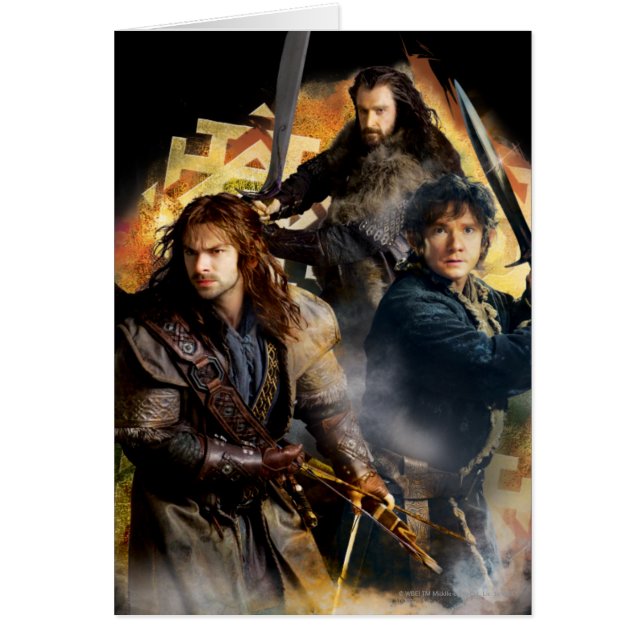 Kili, BILBO BAGGINS™, & THORIN OAKENSHIELD™ Art (Devant)