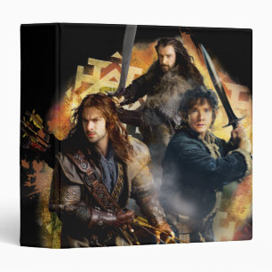 Kili, BILBO BAGGINS™, & THORIN OAKENSHIELD™ Art Binder