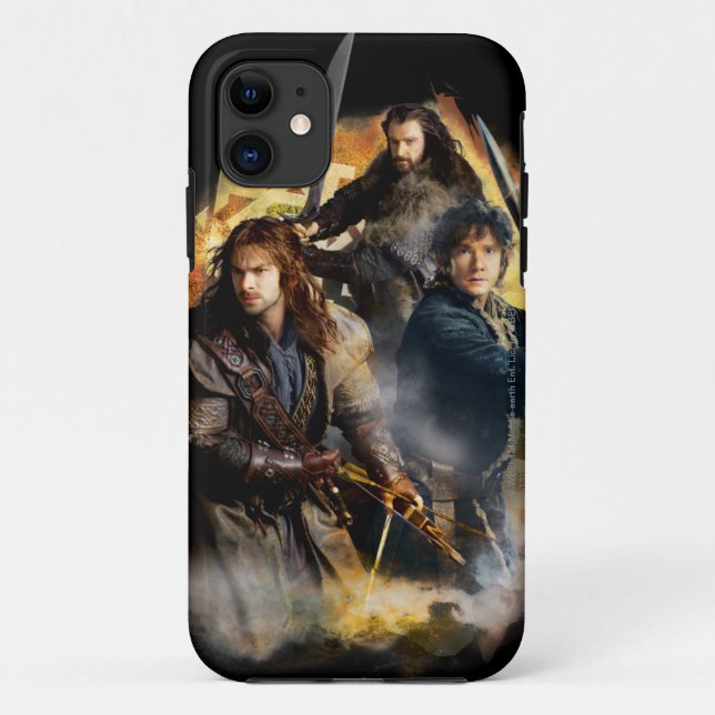 Kili, BILBO BAGGINS™, & THORIN OAKENSHIELD™ Art Case-Mate iPhone Case (Back)