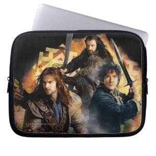 Kili, BILBO BAGGINS™, & THORIN OAKENSHIELD™ Art Laptop Sleeve