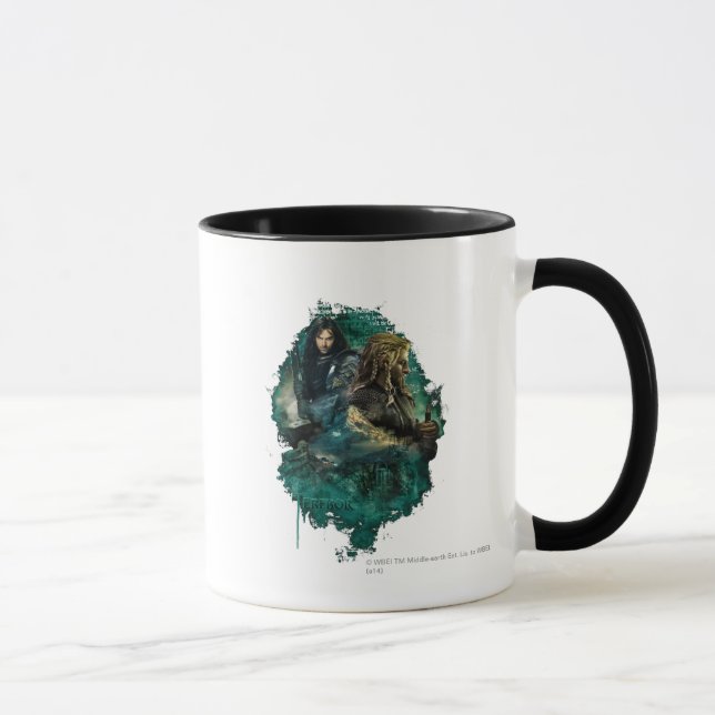 Kili & Fili Over Erebor Mug (Right)