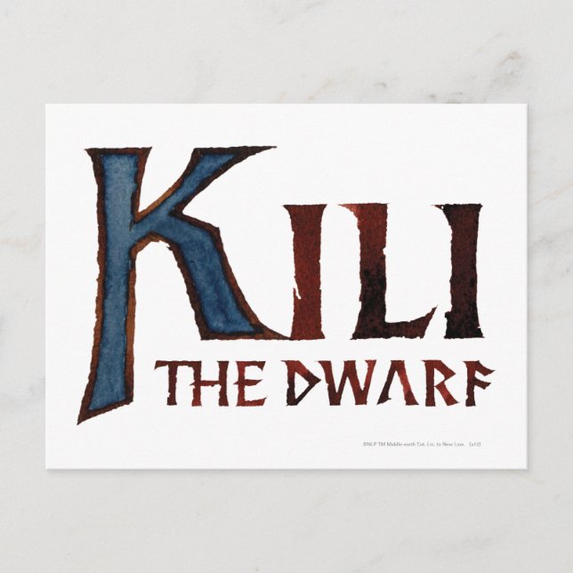 Kili Name Postcard (Front)