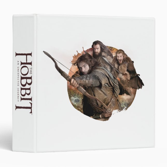 Kili, THORIN OAKENSHIELD™, and Fili Binder (Front/Spine)