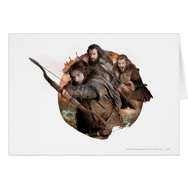 Kili, THORIN OAKENSHIELD™ et Fili (Devant horizontal)