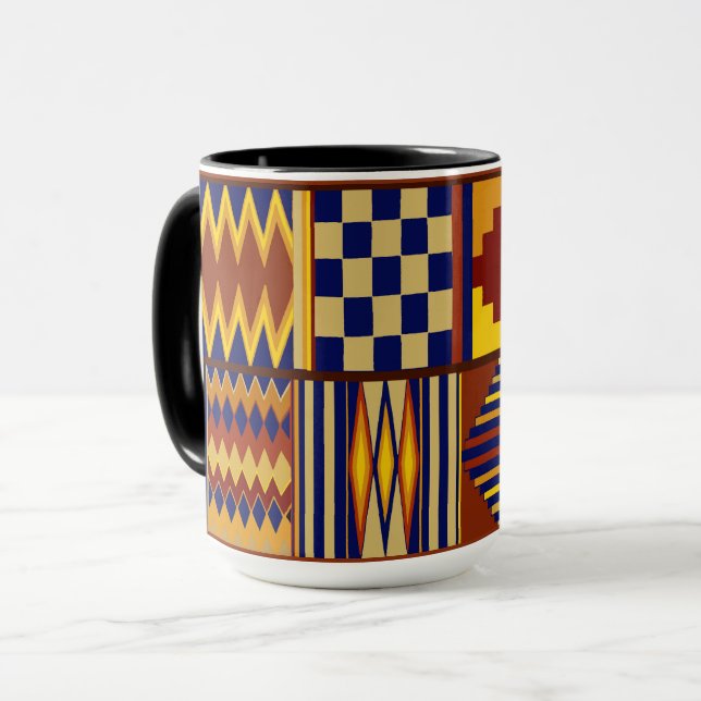 Kilim Prayer Rug design Mug (Front Left)