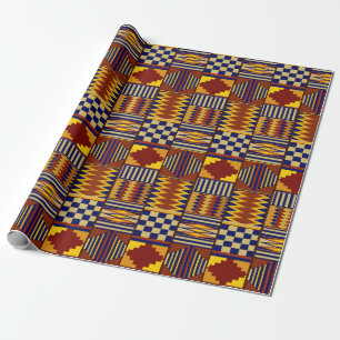 Kilim Prayer Rug design Wrapping Paper