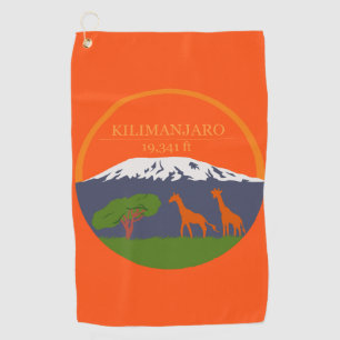 Kilimanjaro Altitude Golf Towel