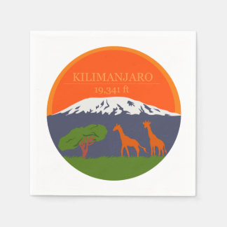 Kilimanjaro Altitude Napkin