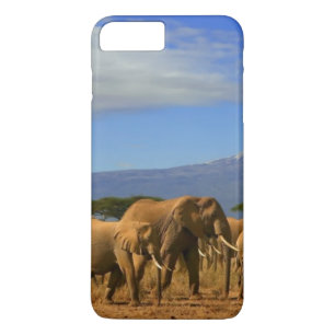 Kilimanjaro And Elephants iPhone 8 Plus/7 Plus Case