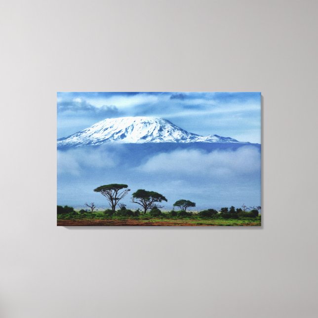 Kilimanjaro Kenya Canvas Print (Front)