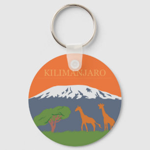 Kilimanjaro Keychain