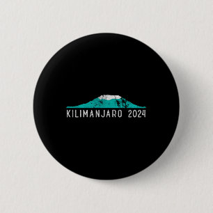Kilimanjaro Tanzania Mount Kilimanjaro Climbers 2 Inch Round Button