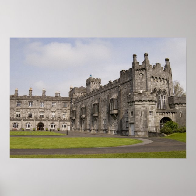 Kilkenny Castle, County Kilkenny, Ireland. Poster (Front)