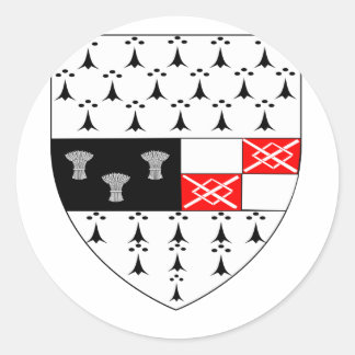 Kilkenny County Crest, Ireland Classic Round Sticker