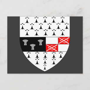 Kilkenny County Crest, Ireland Postcard