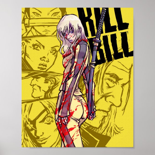 kill bill  poster (Front)