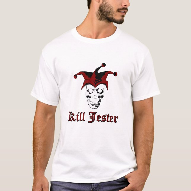 Kill Jester Skull T Shirt (Front)
