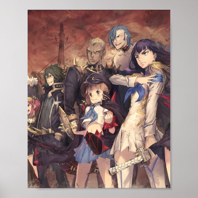 Kill la Kill - Ryuko  Mako  Satsuki  Poster (Front)