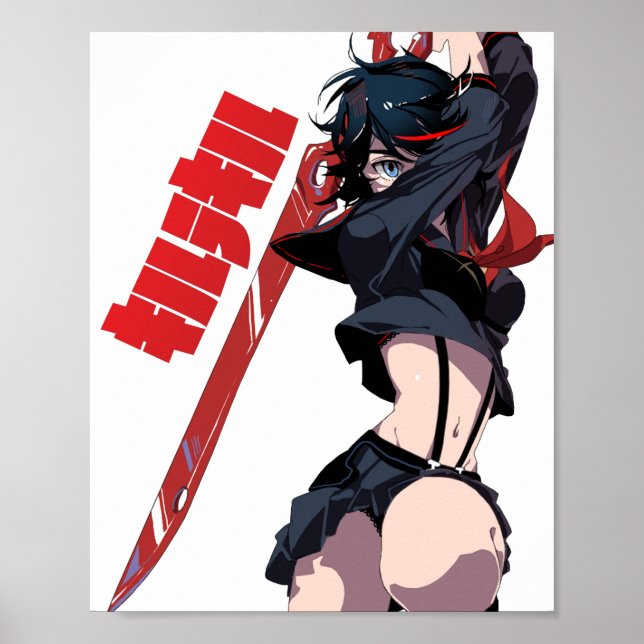 Kill La Kill - Ryuko Matoi  Poster (Front)
